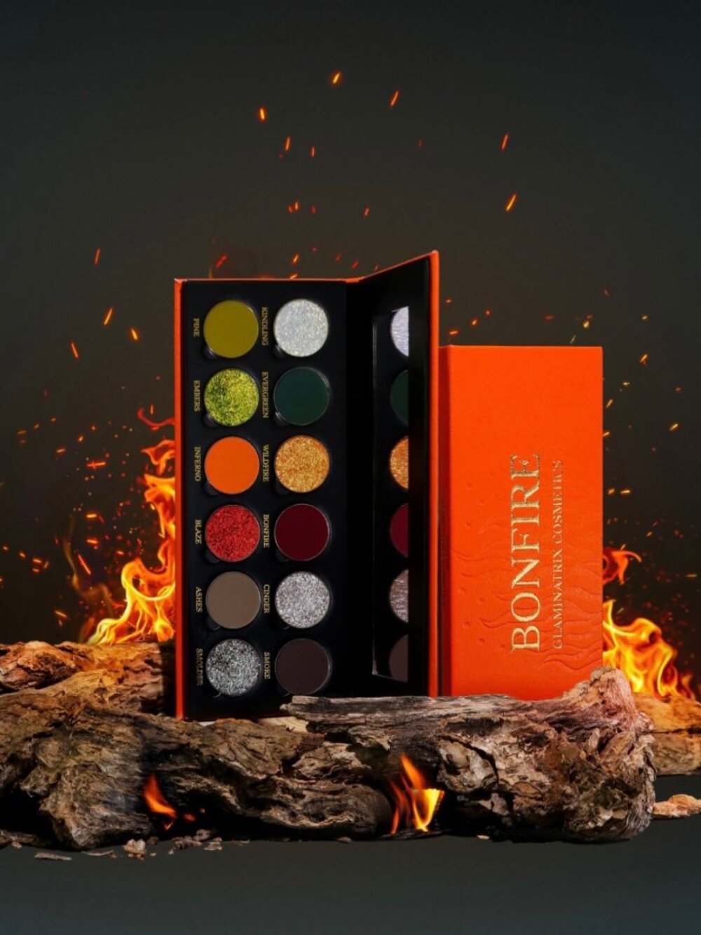 Glaminatrix Cosmetics Bonfire Eyeshadow Palette - NWT - SOLD OUT